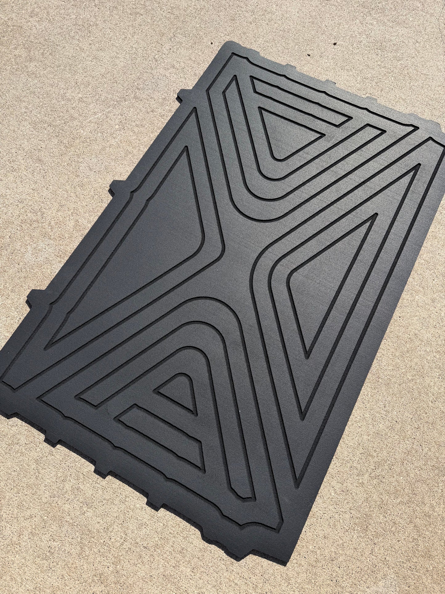 CFMOTO U10 PRO & XL Highland HD 9mm Rubber Mats (2025 - current)