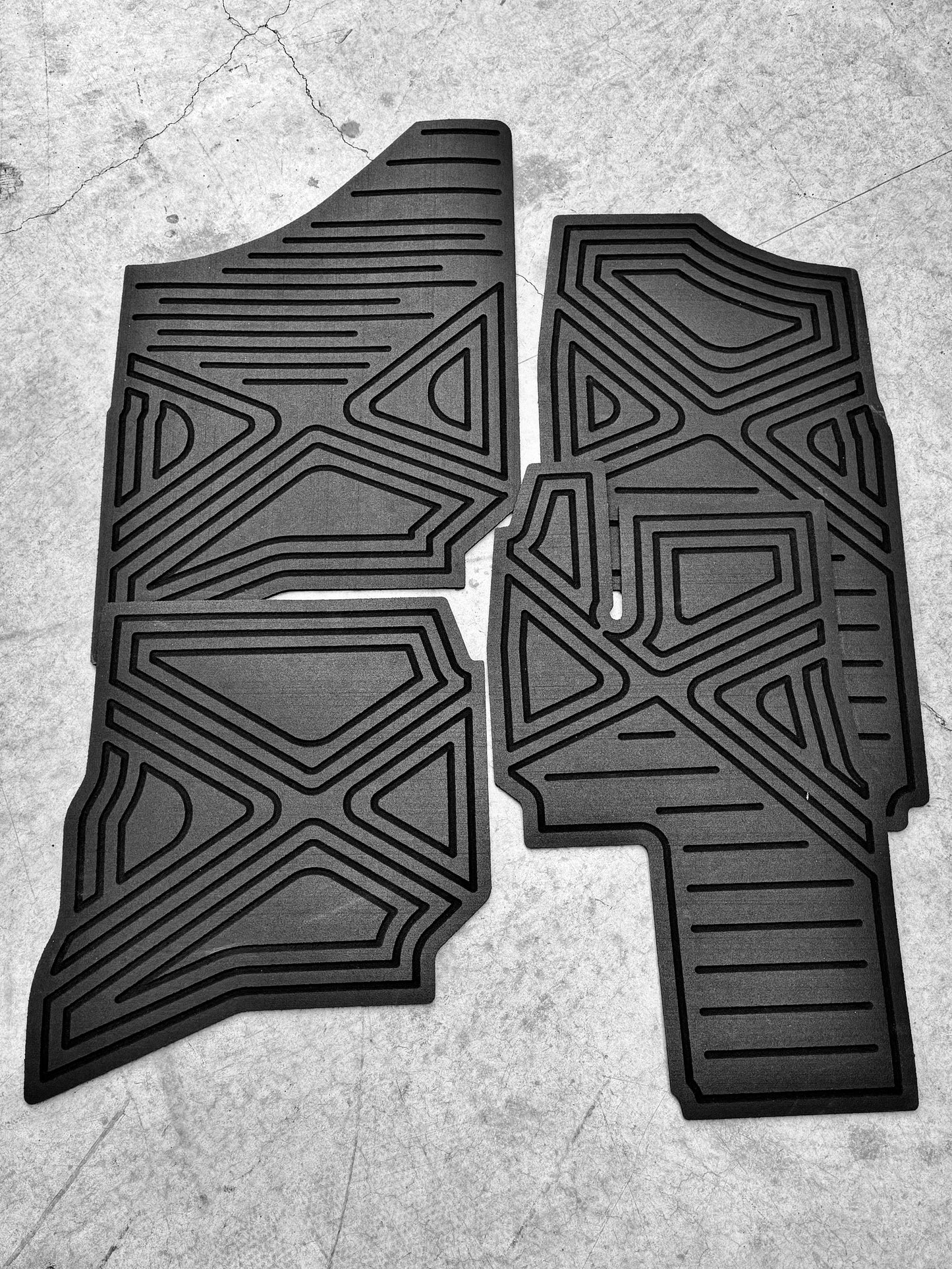 Polaris Ranger 1500XD HD 9mm Rubber Mats (2024 - Current)