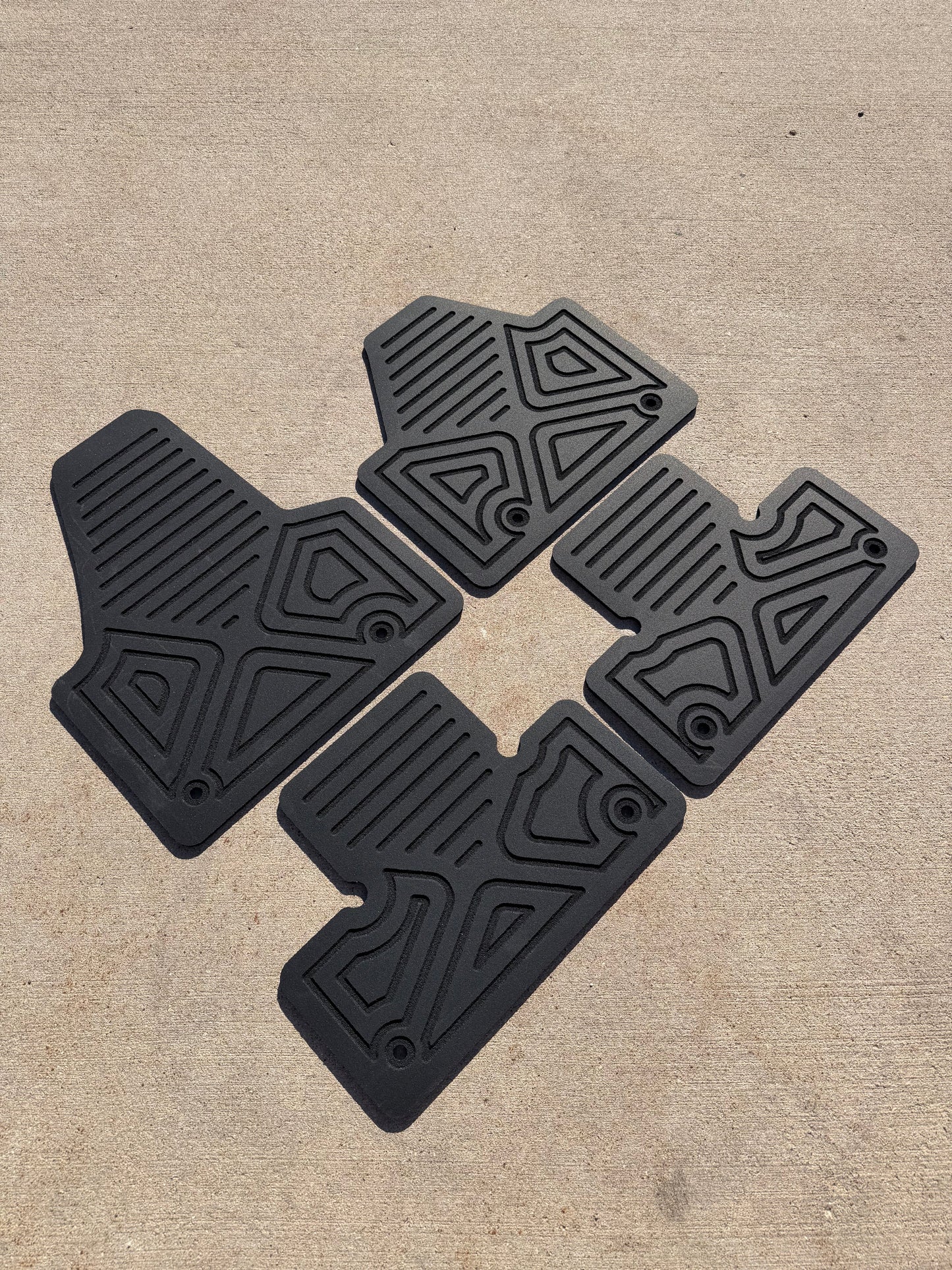 CAN-AM Maverick X3 HD 9mm Rubber Mats (2016 - current)
