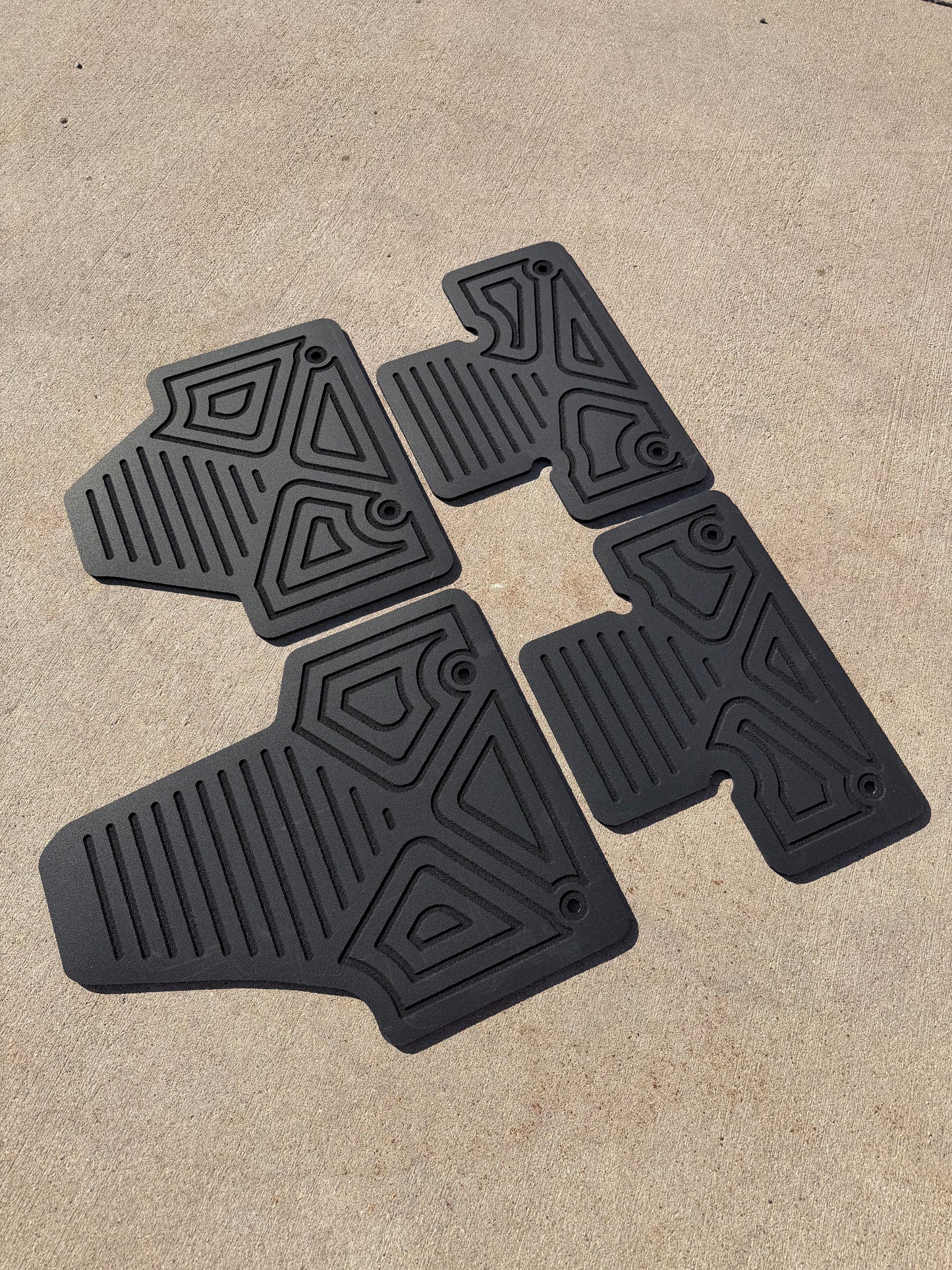 CAN-AM Maverick X3 HD 9mm Rubber Mats (2016 - current)