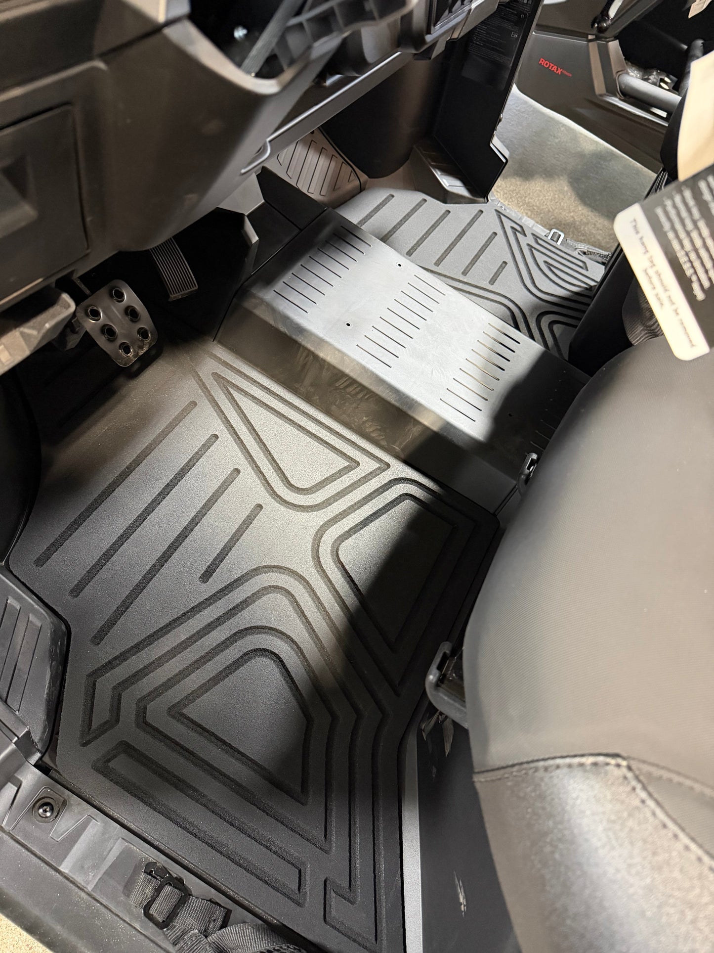 CAN-AM Defender HD10 HD 9mm Rubber Mats (2016 - current)