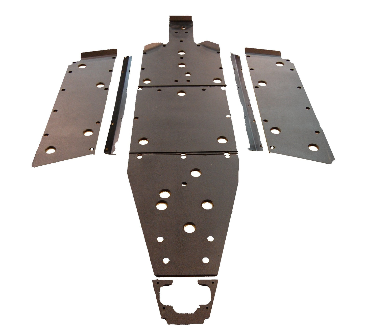 Trail Armor Polaris RZR Trail, Trail S 900 and Trail S 1000 Full Skids with Slider Nerfs or Trimmed for Polaris Kick Out Steel Rock Sliders 2021 - 2026