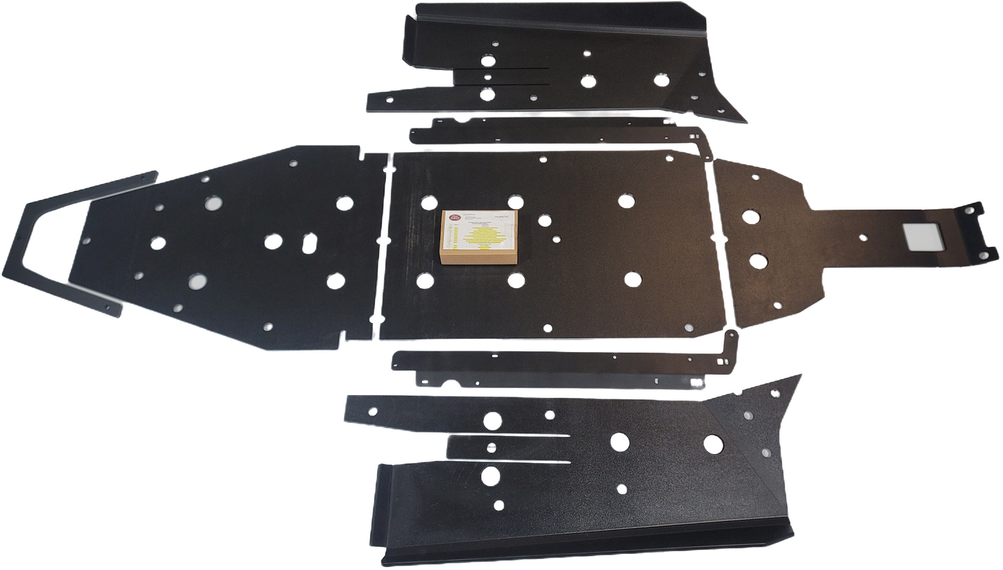 Trail Armor Polaris RZR XP PRO Full Skids with Integrated Sliders or Trimmed for Extreme Kick Out Nerf Sliders 2020 - 2025