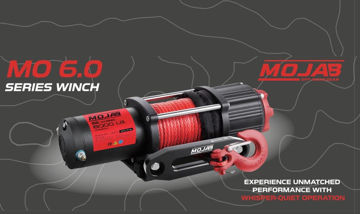 MOJAB MO6.0 Series 6,000 lbs Electric Winch