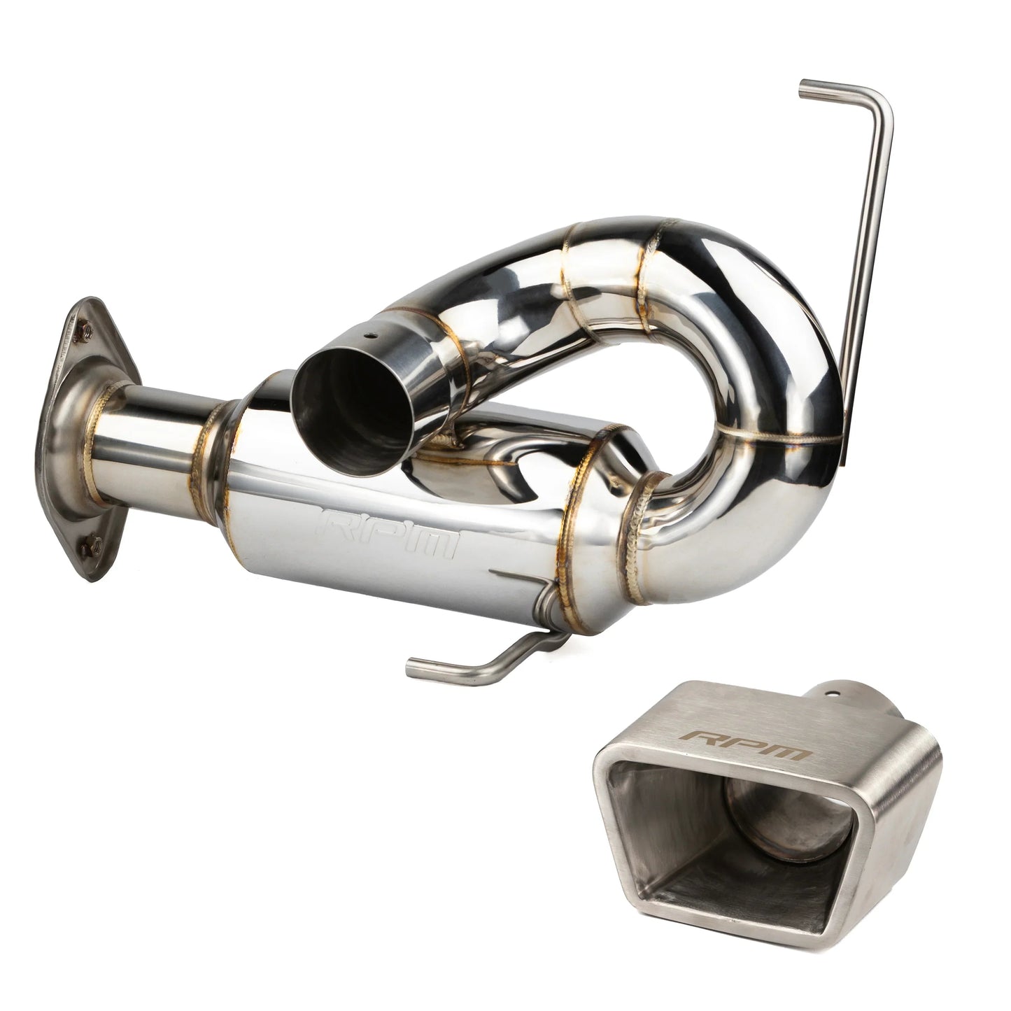 RPM Polaris RZR Pro R 3" Sport Muffler W/ 3" Tip