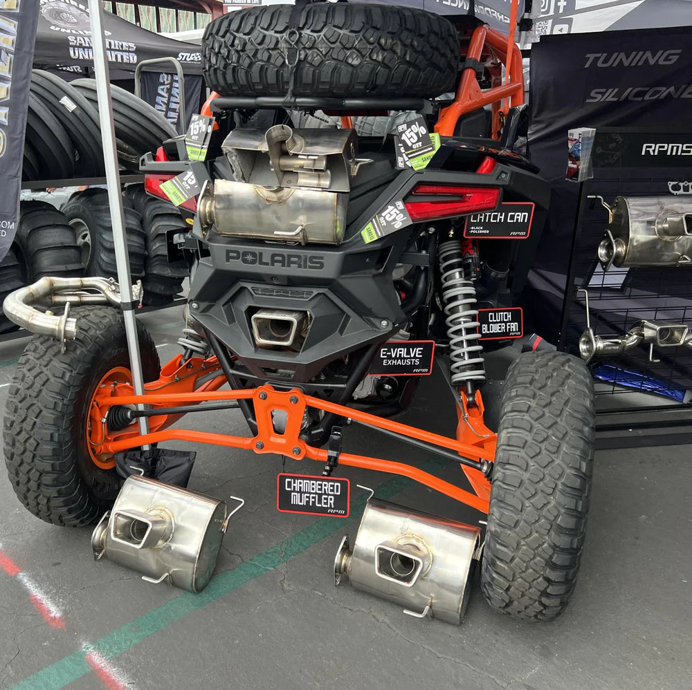 RPM Polaris RZR Pro R Chambered 3" Performance Exhaust