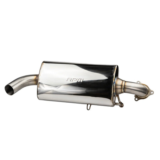 RPM 2020-2025 Polaris RZR PRO XP & Turbo R / Pro S Sport Muffler, Slip-On Catless Sport Muffler