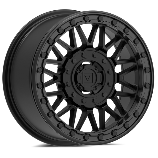 V08 BEADLOCK 15X7 +30MM 4X137/4X156 SATIN BLACK