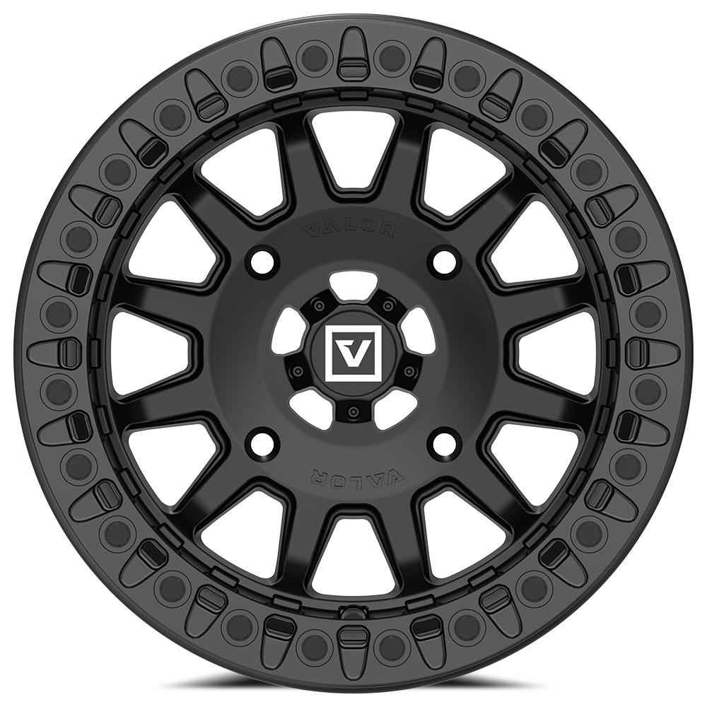 V09 BEADLOCK 15X7 +40 4X137 SATIN BLACK
