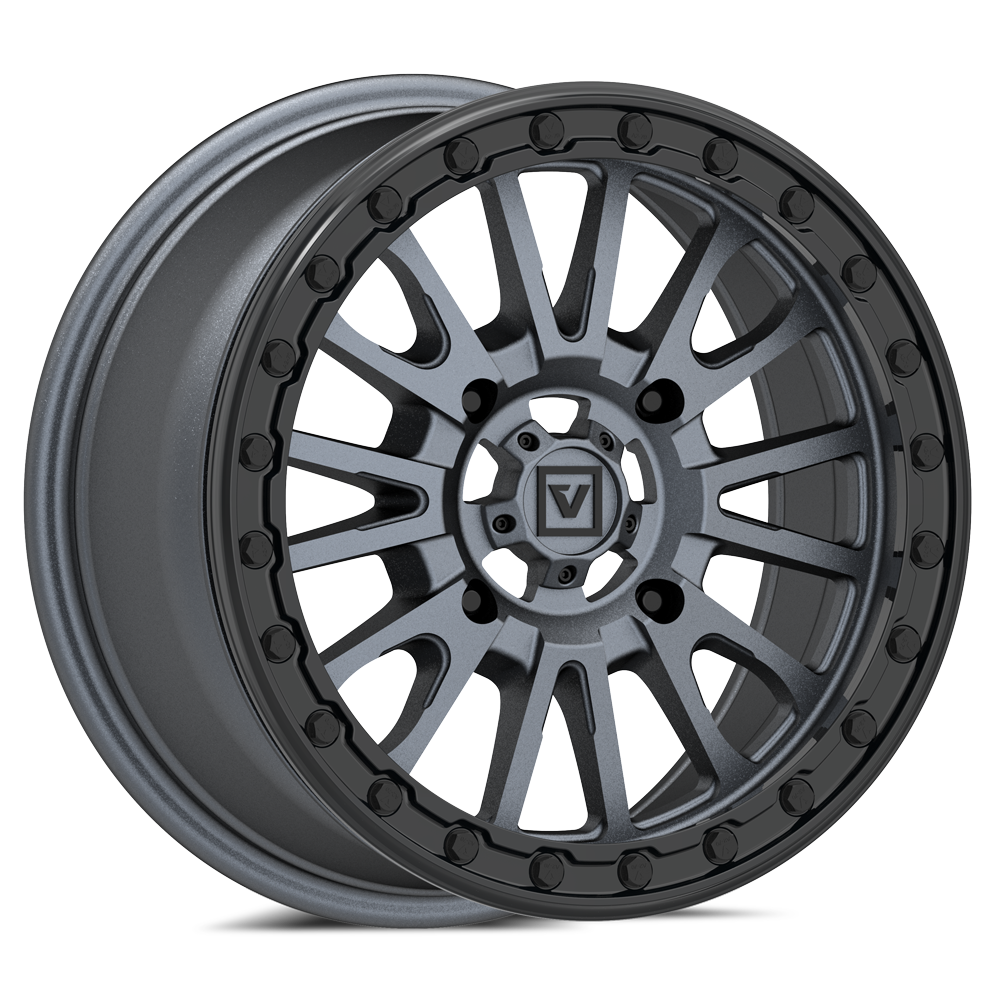 V16 BEADLOCK 15X7 +35MM 4X137 SATIN GUNMETAL