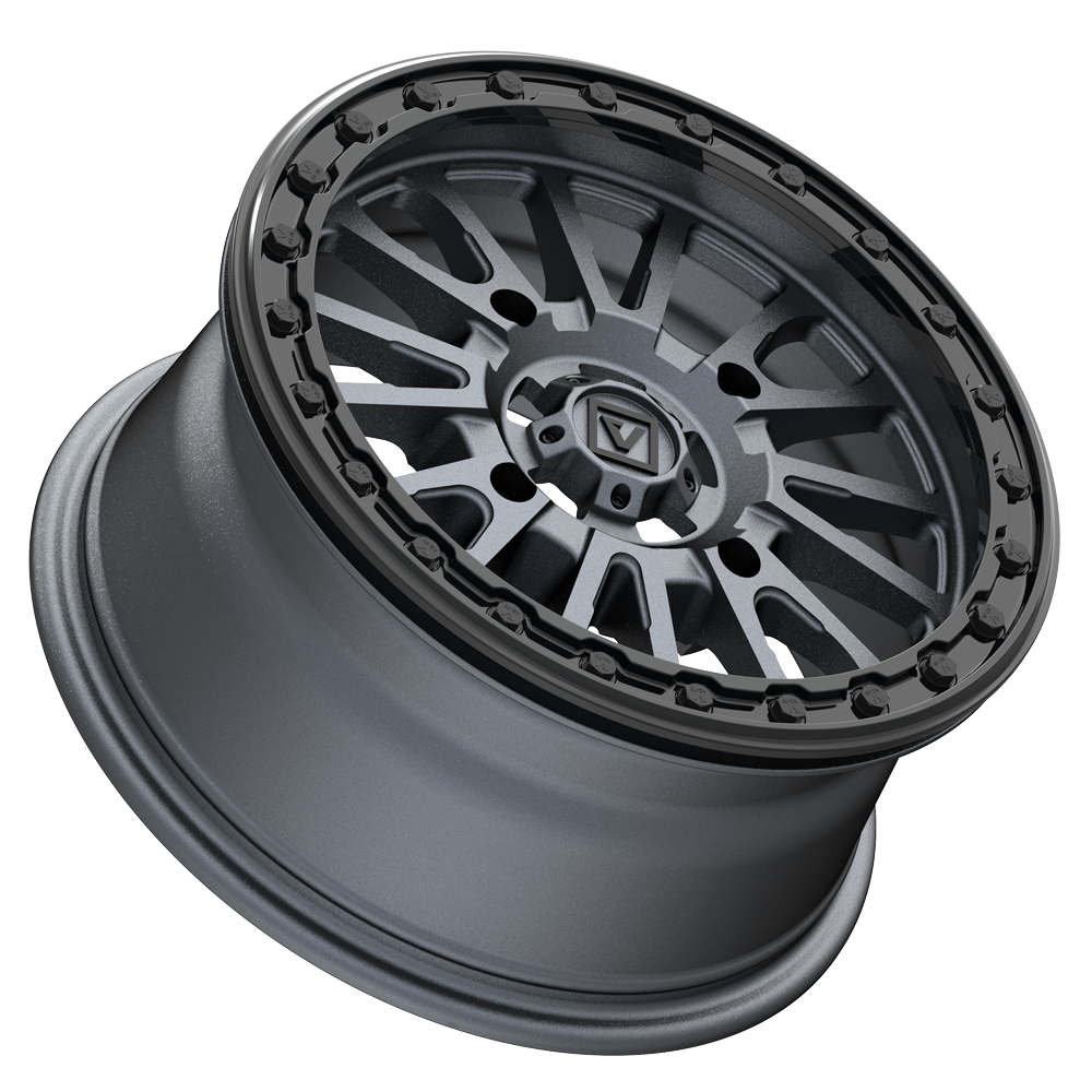 V16 BEADLOCK 15X7 +35MM 4X156 SATIN GUNMETAL