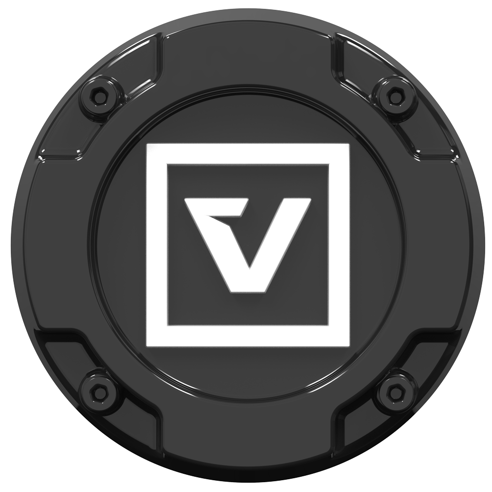 VCAP1 GLOSS BLACK SW LOGO - ABS