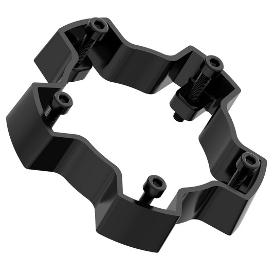 VCAP2 CAP RISER SATIN BLACK - ABS