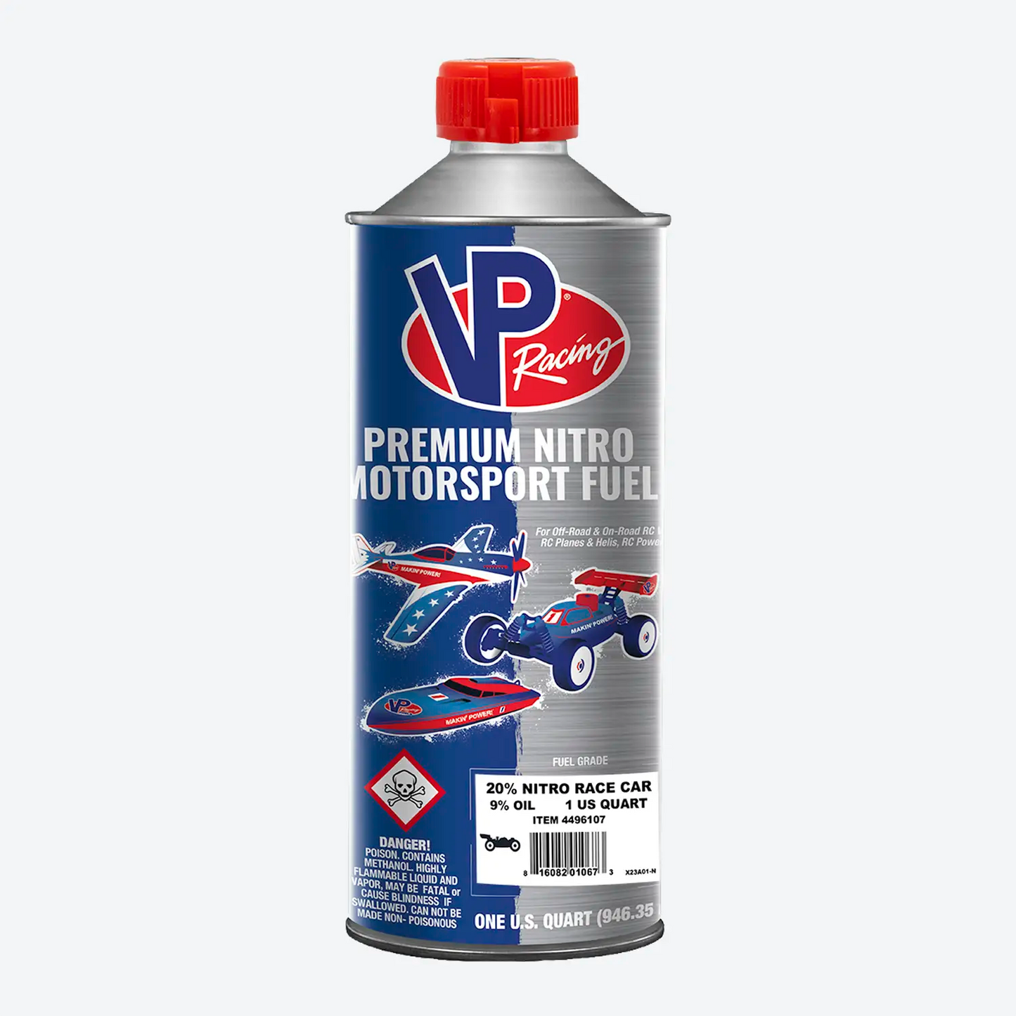 VP Racing RC Fuel 20% Nitro Race Car 9% Oil