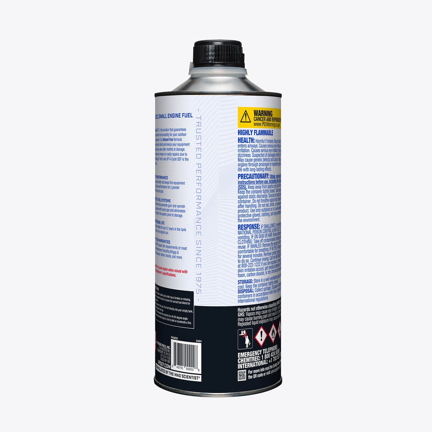 VP Racing 4-Cycle Fuel: Ethanol-Free Small Engine Fuel