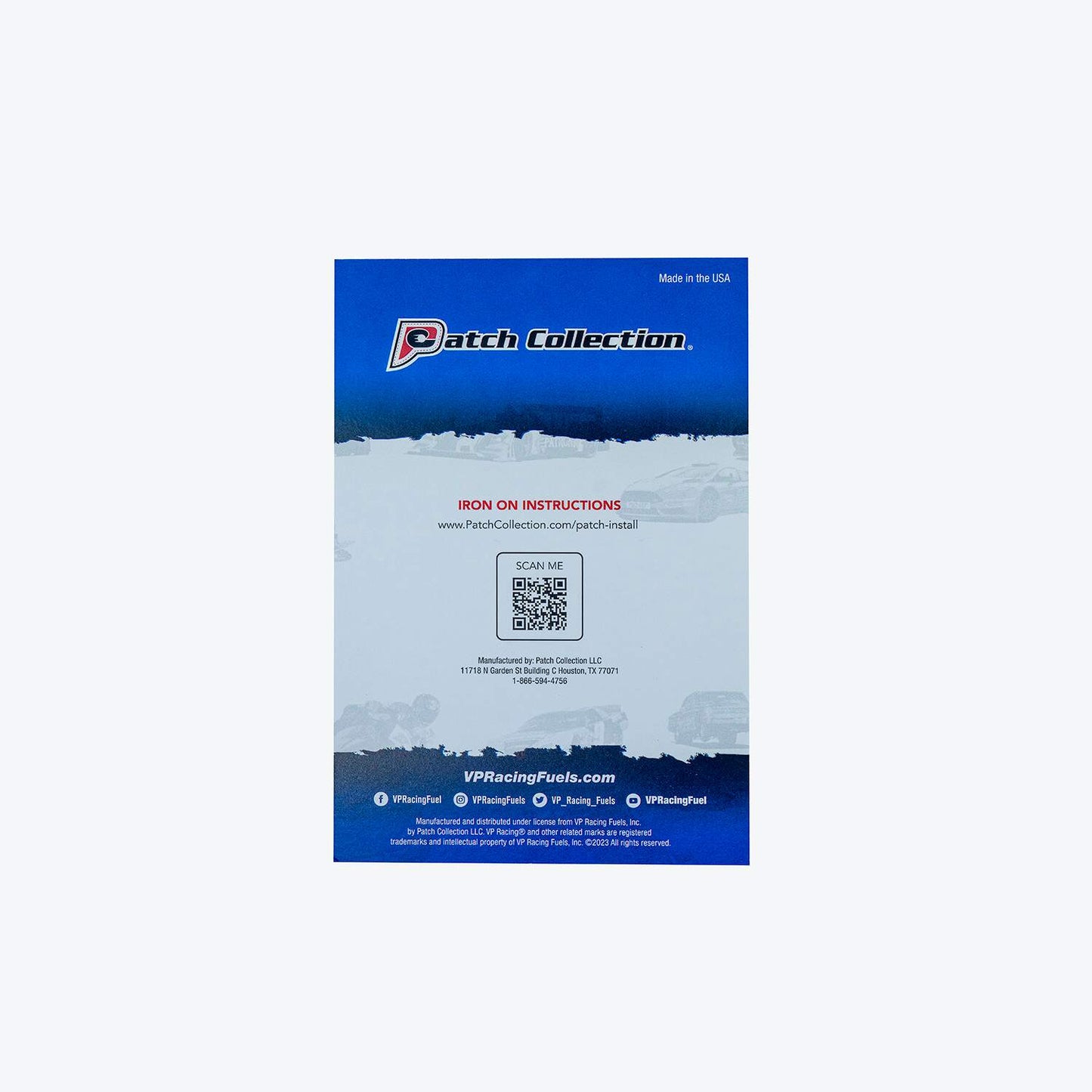 VP Racing Iron-On Patches Bundle