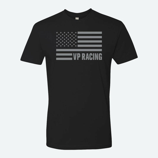 VP Racing Black American Flag T-Shirt