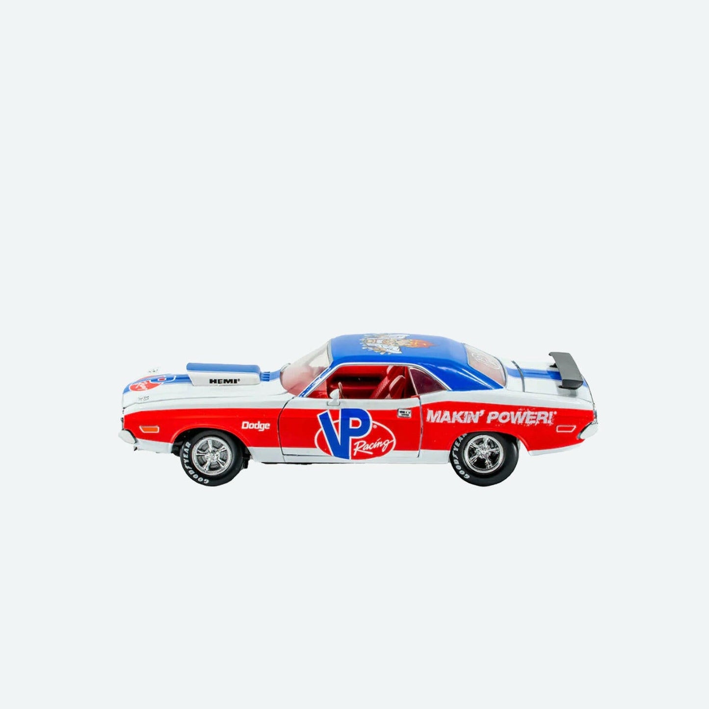 VP Racing 1970 Dodge Challenger Diecast— R/T HEMI 1:24 Scale