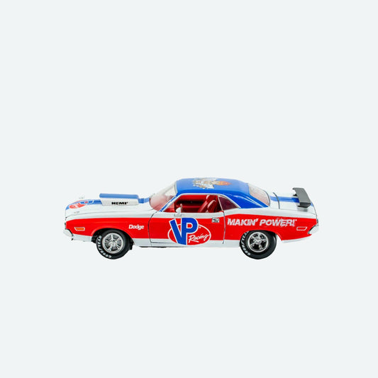 VP Racing 1970 Dodge Challenger Diecast— R/T HEMI 1:24 Scale