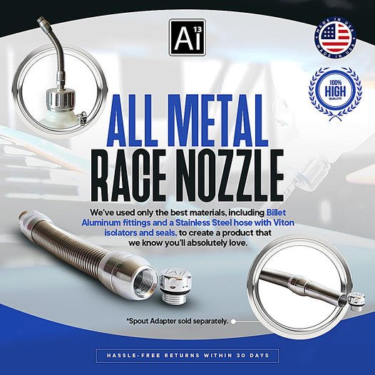 Ai13 All Metal Racing Jug Hose
