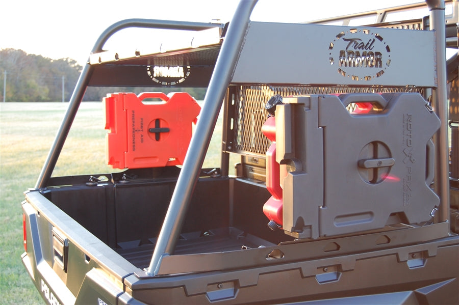 Trail Armor TA RotopaX Mount Fits all years Ranger 400, 500, 700, 800, EV, 800 Midsize, 570 Midsize, 500 Crew Midsize,  800 Crew, 6x6, 900, 900 Crew, XP 1000, XP 1000 Crew,  XP Kinetic, General, General 4, General XP and General XP 4