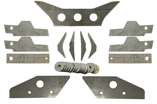 Polaris RZR XP Turbo Frame Gusset Kit