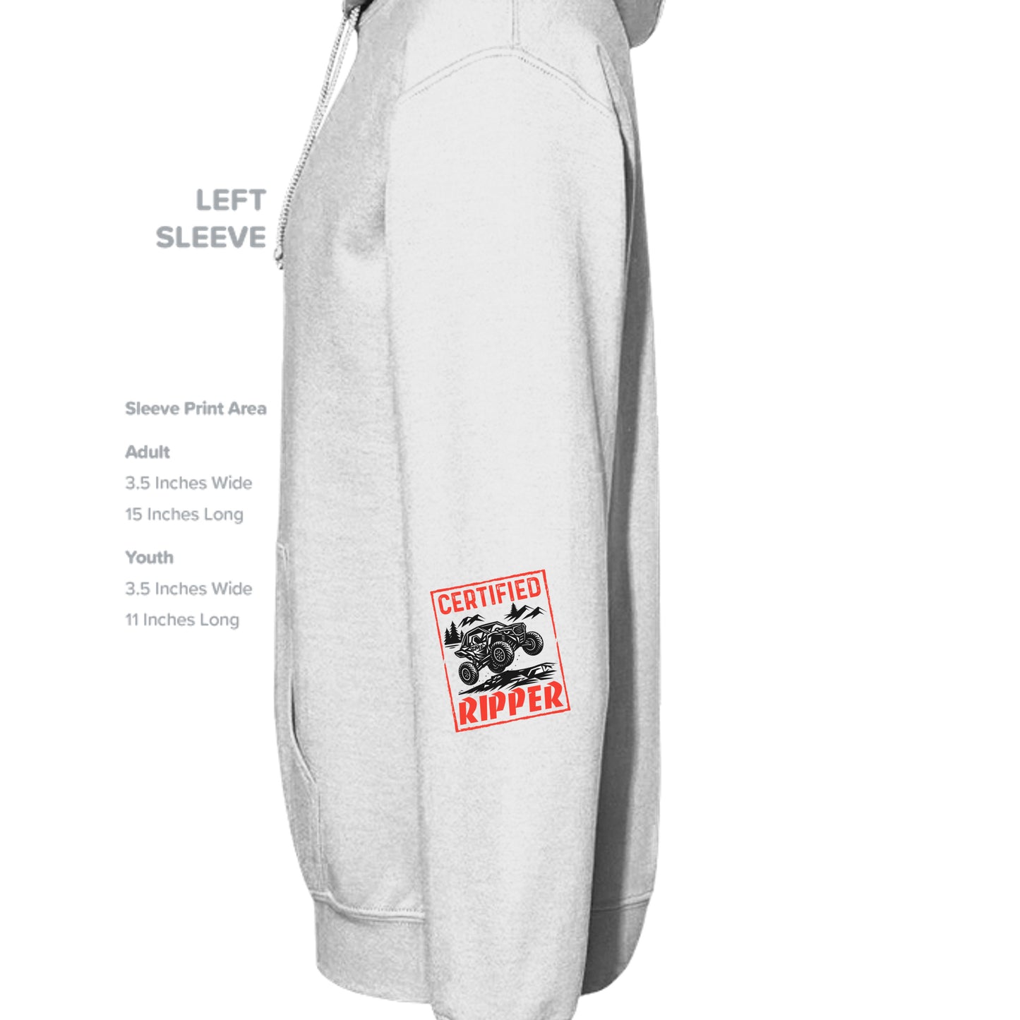 White - SS4500 - SLEEVE_LEFT