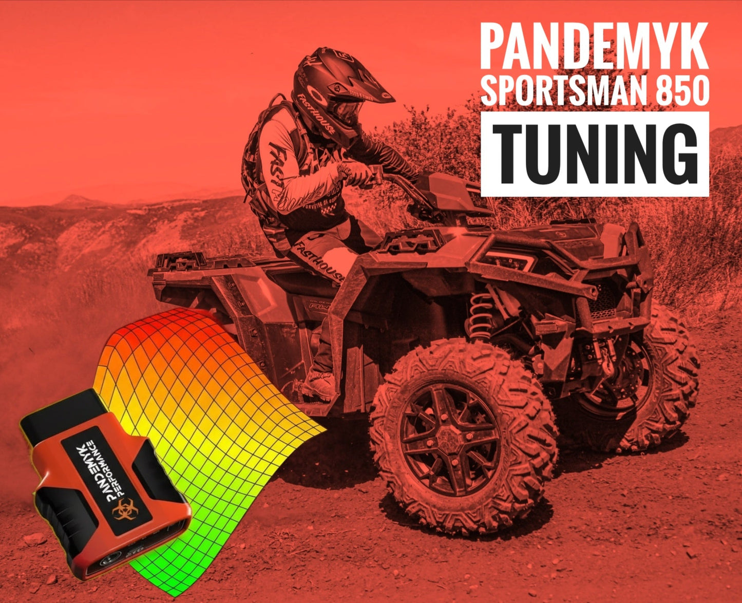 2015-2026 Pandemyk Performance Polaris Sportsman 850 Tune (All Models)